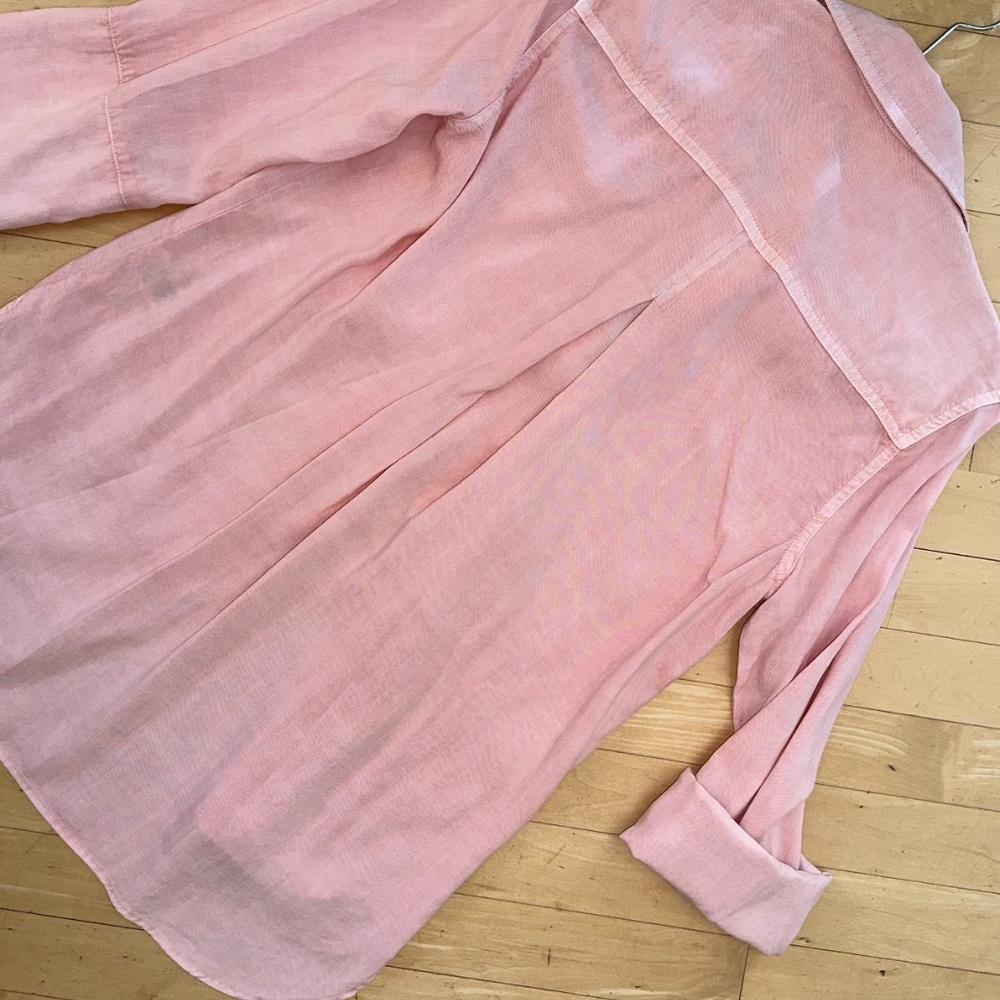 Cloth & Stone Peach wash shirt, XS, L1043 - Picture 4 of 5